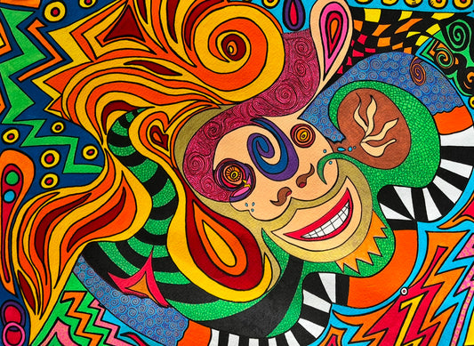 "Euphoria" - Original Psychedelic Fine Art